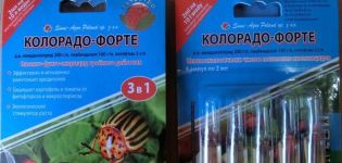 Οδηγίες για τη χρήση του φαρμάκου Κολοράντο από το σκαθάρι της πατάτας του Κολοράντο