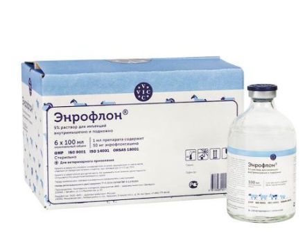 تعليمات لاستخدام Enroflon للدجاج ، وموانع ونظائرها