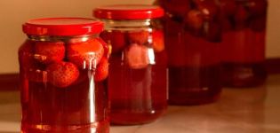 Một công thức đơn giản để làm dâu tây compote cho mùa đông