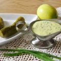 Schritt-für-Schritt-Rezept für die Herstellung von Tartarsauce mit Gurken