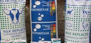Gebrauchsanweisung und Zusammensetzung von Kormilak für Kälber, Fütterungsraten