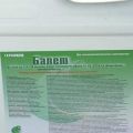 Instruções para uso do herbicida Ballet, composição e forma de liberação do produto