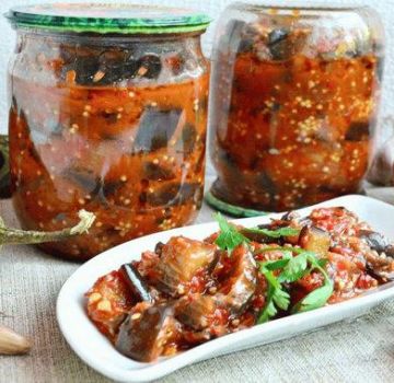 Vynikající recept na vaření lilku se švestkami na zimu a skladování