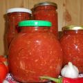 A receita mais deliciosa de adjika caseira com raiz-forte para o inverno