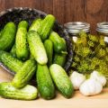 TOP 9-recept för konserverade gurkor utan vinäger för vintern