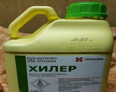 Instrukcja użycia i mechanizm działania herbicydu Healer, wskaźniki zużycia