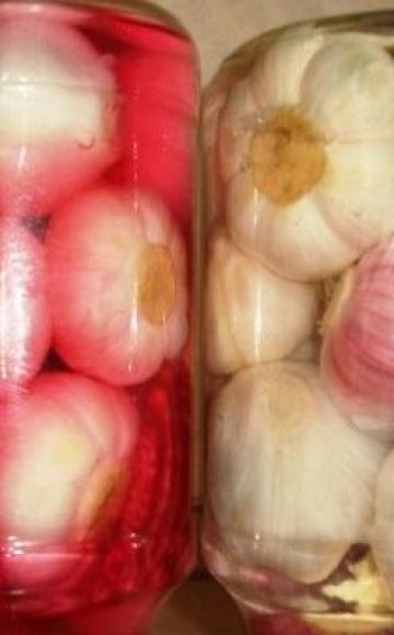 Recept na postupné vaření nakládaného česneku v gruzínštině na zimu