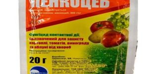 Gebrauchsanweisung des Fungizids Penncoceb