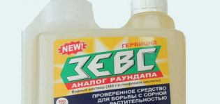 Instruções de uso do herbicida Zeus, taxas de consumo e análogos