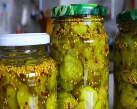 Стъпка по стъпка рецепта за кисели краставици за зимата с френска горчица