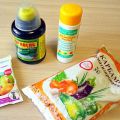 Fertilizer application Biohumus for feeding cucumbers