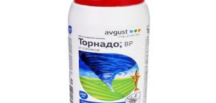 Herbicido Tornado iš piktžolių naudojimo instrukcijos: kaip veisti ir dozuoti