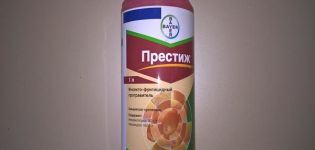 Упутство за употребу фунгицида Престиге, мере предострожности и аналози