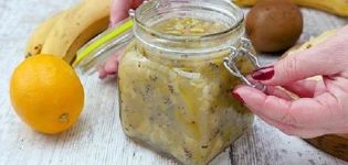 Recept na výrobu banánov a pomarančového džemu na zimu