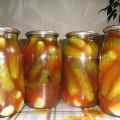 Receitas básicas para cozinhar pepinos incríveis em molho de tomate para o inverno