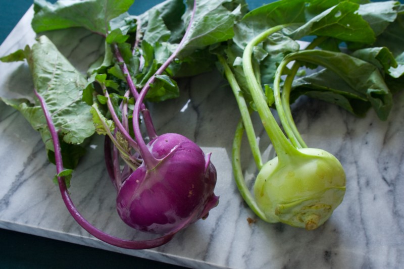 Sorten von Kohlrabi-Kohl