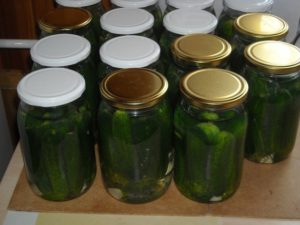 Jednoduché recepty na okurky se skořicí na zimu bez sterilizace ve sklenicích
