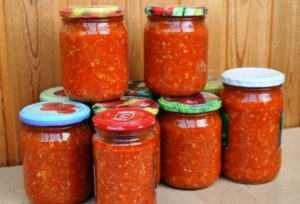 Recipe for adjika Zamanihi for the winter you will lick your fingers