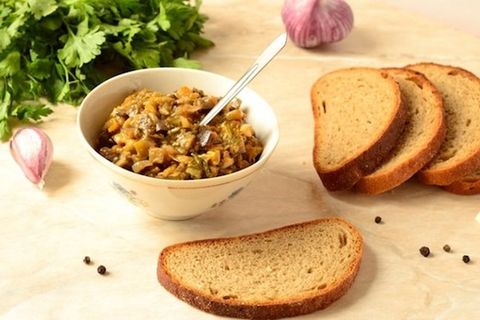 mushrooms in a bowl