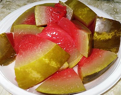 fermentierte Wassermelone