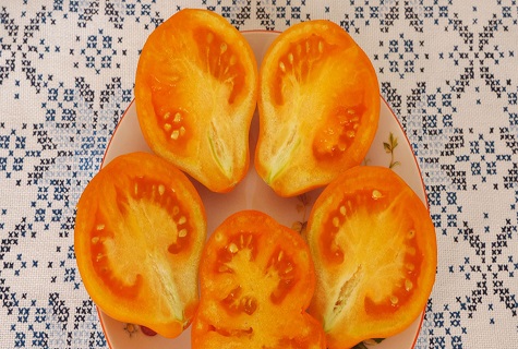 disassembled tomato