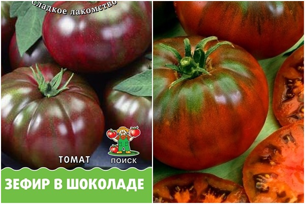 доматени семена ружа в шоколад