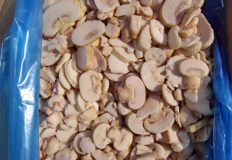 chopped champignons
