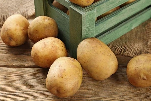 Die Kartoffeln waren beschädigt