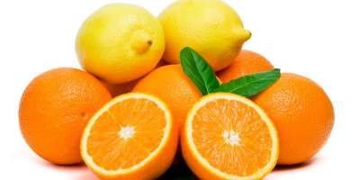 orange and lemon