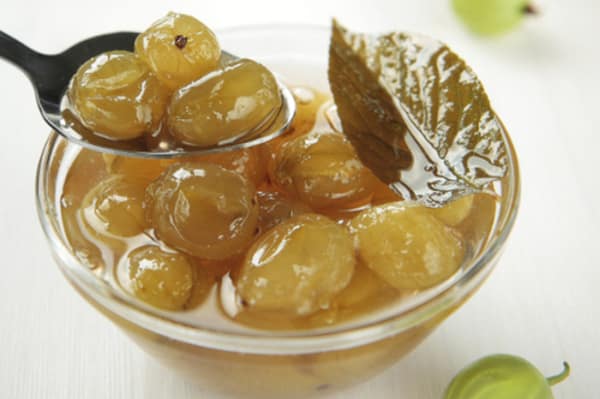 un piatto di marmellata