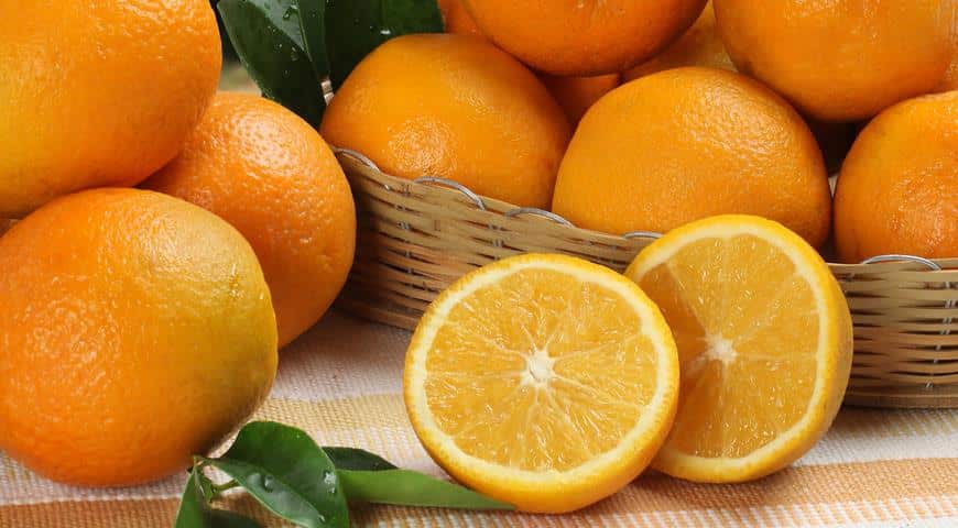 a lot of orange