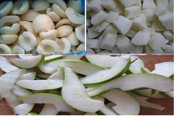 no freezer para o inverno
