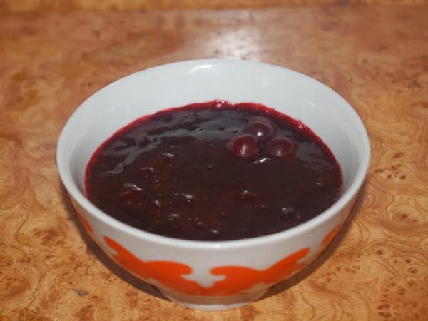 Marmelade in einer Schüssel