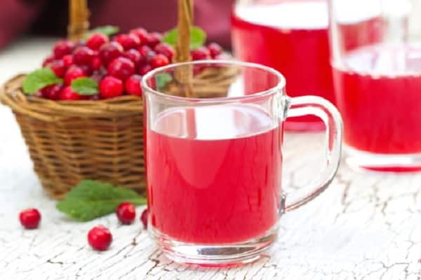 χυμός lingonberry