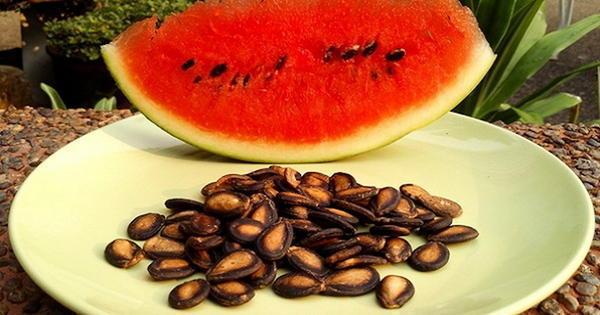 frön av vattenmelon