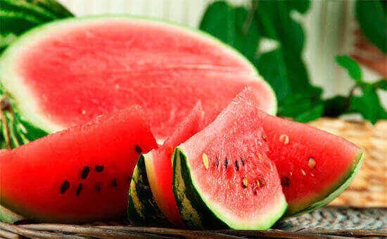 skiver vannmelon