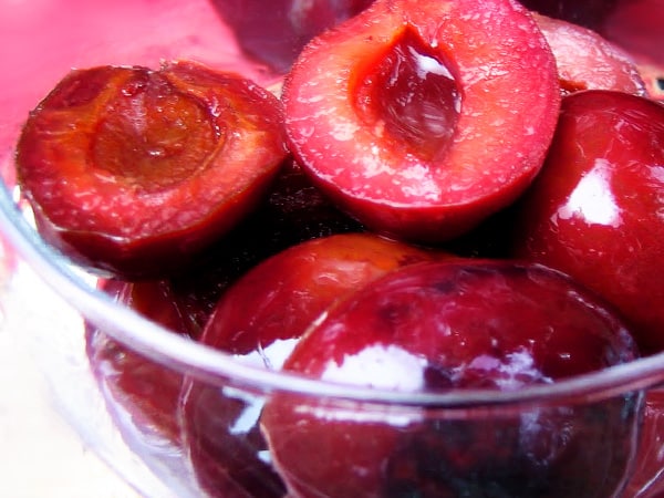 ameixas maduras