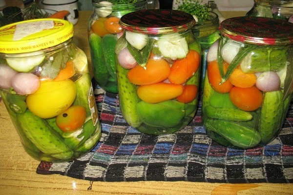pickles para o inverno