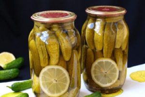 TOP 10 das receitas de pepinos de Praga com limão e ácido cítrico para o inverno, em casa