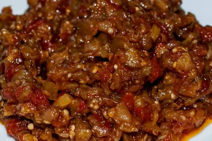 aubergine kaviar
