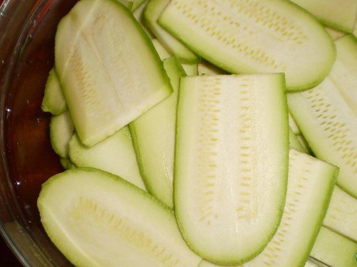 zucchini tongues