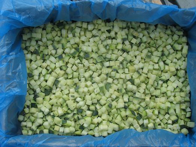 congeler des courgettes