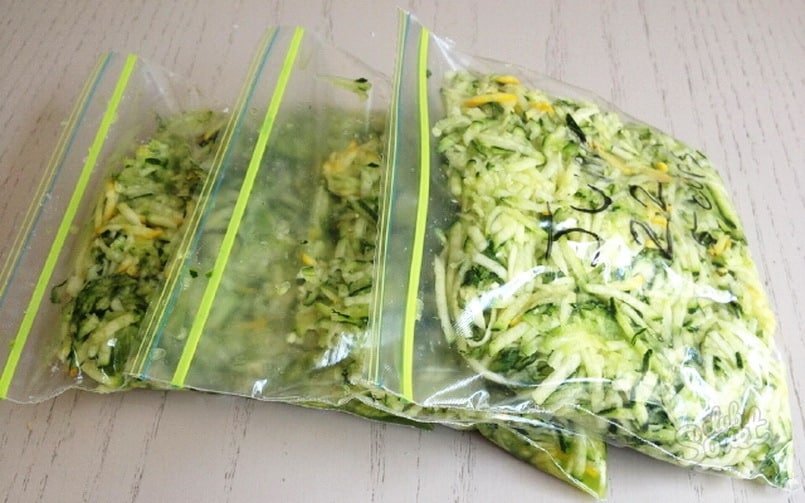 congeler des courgettes