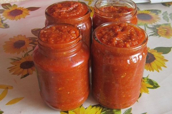 cozinhar adjika
