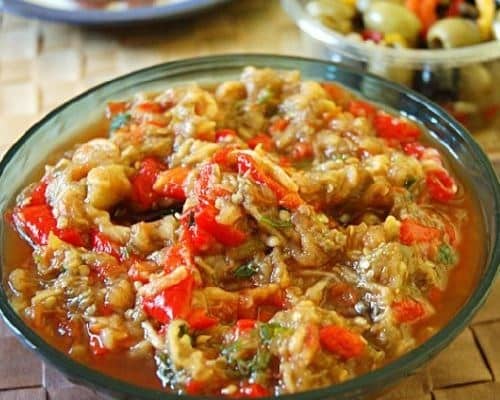 aubergine kaviar
