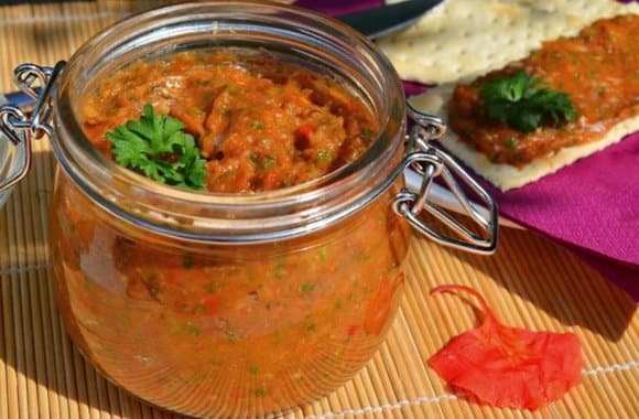 aubergine kaviar