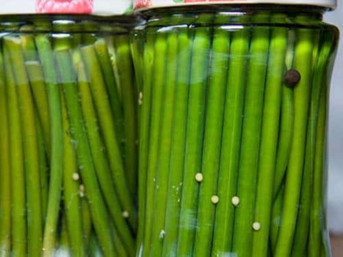 arrows of garlic