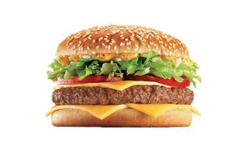 Hamburger con carne