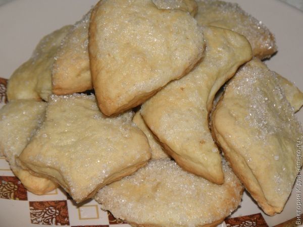 Ciasteczka cukrowe ze śmietaną