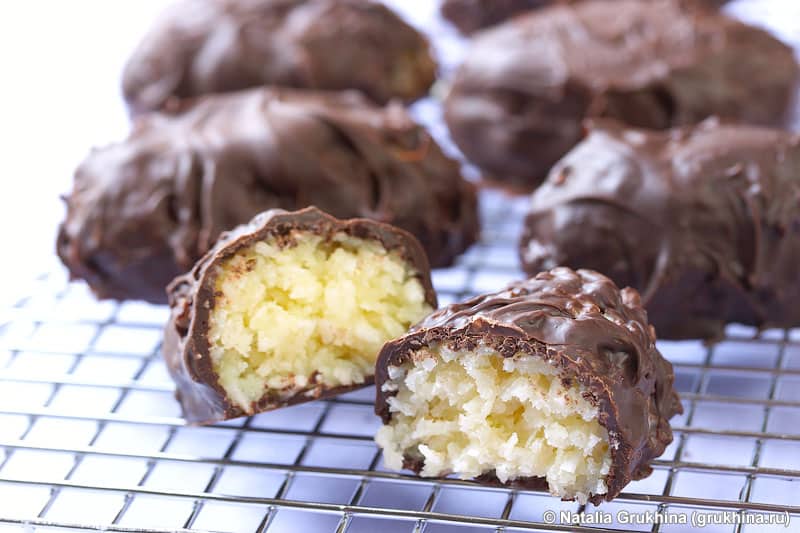 Σπιτικά Bounty Bars